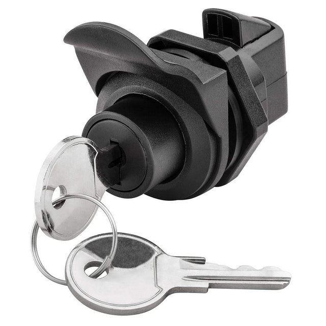 Whitecap Qualifies for Free Shipping Whitecap Black Glove Box Latch Locking #S-0232C