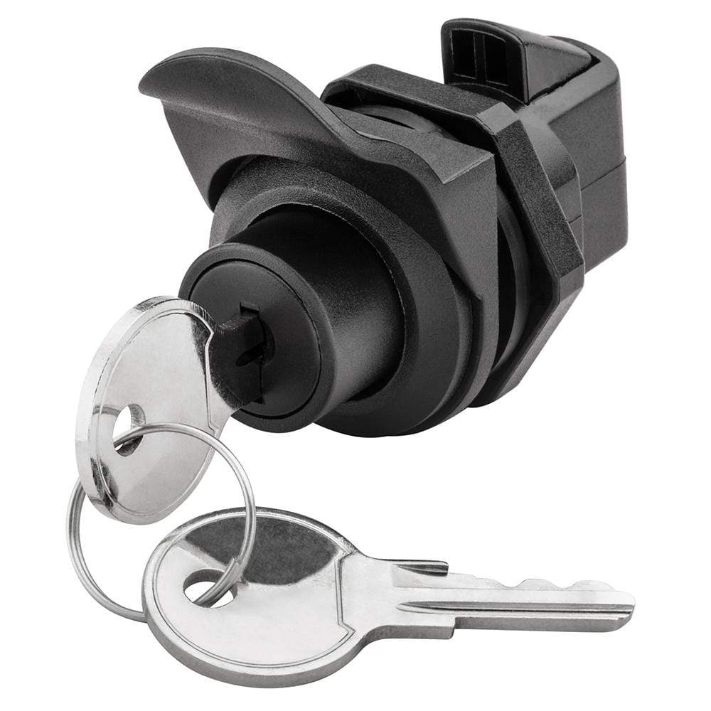 Whitecap Qualifies for Free Shipping Whitecap Black Glove Box Latch Locking #S-0232C