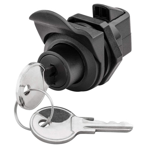 Whitecap Qualifies for Free Shipping Whitecap Black Glove Box Latch Locking #S-0232C