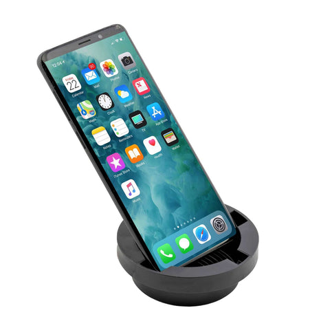 Whitecap Qualifies for Free Shipping Whitecap Black Vinyl Cell Phone Holder Insert for Cup Holders #6244C