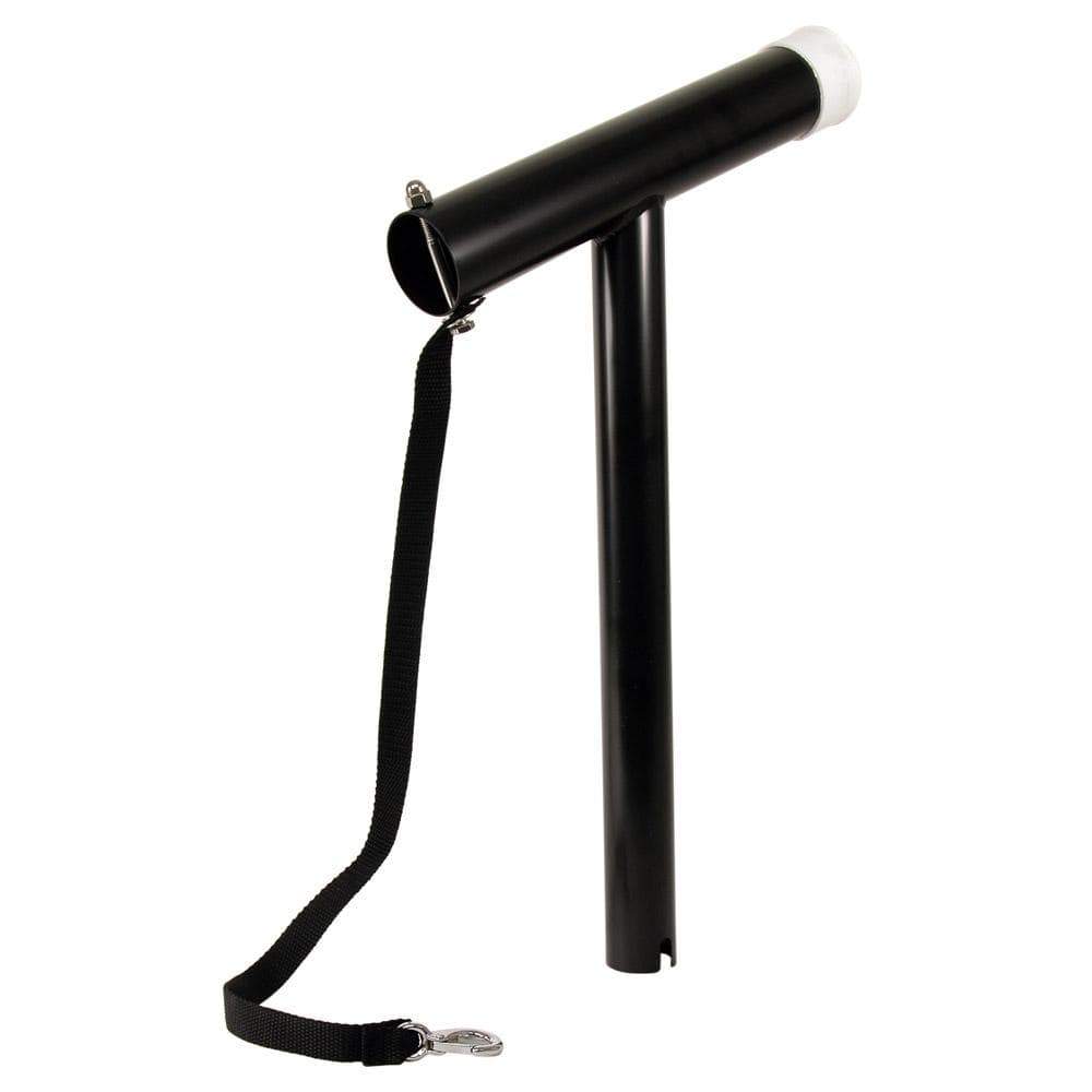 Whitecap Qualifies for Free Shipping Whitecap Bluewater SS Powder Coated Rod Rigger Black #S-1959CBLUE