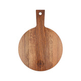 Whitecap Not Qualified for Free Shipping Whitecap Chef's Collection Teak Round Serving Board with Compass #60762COMC