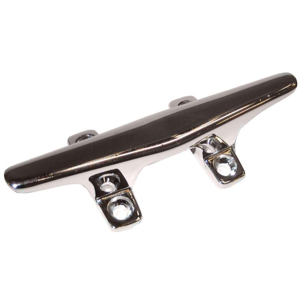Whitecap Qualifies for Free Shipping Whitecap Chrome Plated Zamac 4-1/2" Hollow Base Cleat #S-1444C