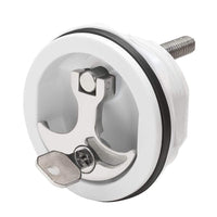 Whitecap Qualifies for Free Shipping Whitecap Compression Handle CP Zamaz/White Nylon Locking #S-1415WC