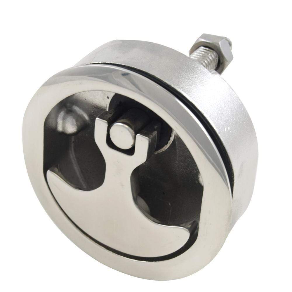 Whitecap Qualifies for Free Shipping Whitecap Compression Handle SS Non-Locking 3" OD 1/4 Turn #S-8235C