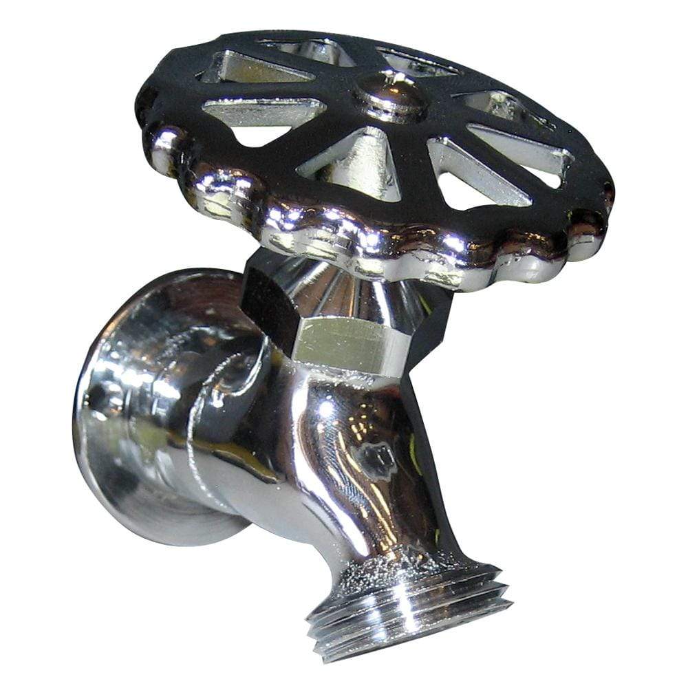 Whitecap Qualifies for Free Shipping Whitecap CP Brass Sillcock 1-5/8" Base 3-3/16 Depth #P-2452C