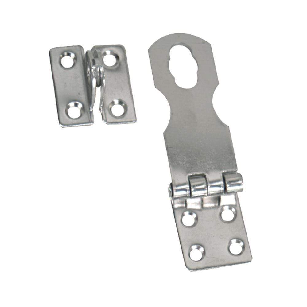Whitecap Qualifies for Free Shipping Whitecap Fixed Safety Hasp 1" x 3" CP Brass #S-0578C
