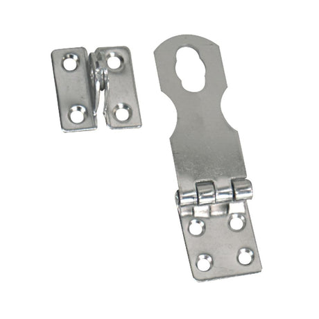 Whitecap Qualifies for Free Shipping Whitecap Fixed Safety Hasp 1" x 3" CP Brass #S-578C
