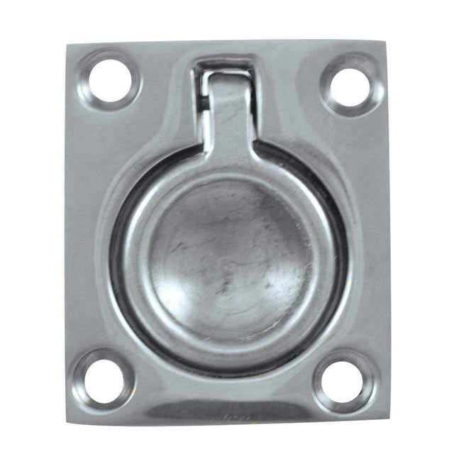 Whitecap Qualifies for Free Shipping Whitecap Flush Pull Ring 1-1/2" x 1-3/4" Chrome Plated Brass #S-3360C