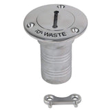 Whitecap Qualifies for Free Shipping Whitecap Hose Deck Fill 1-1/2" Hose Waste #6126C