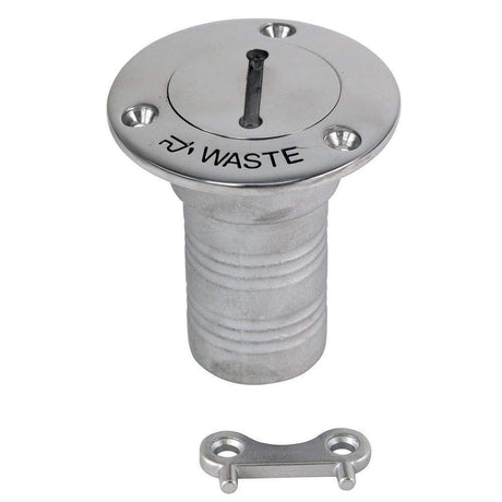 Whitecap Qualifies for Free Shipping Whitecap Hose Deck Fill 1-1/2" Hose Waste #6126C