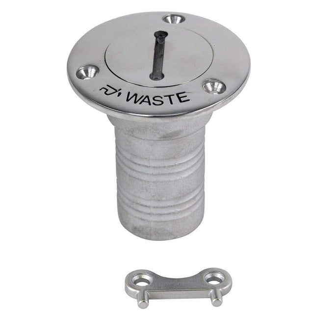 Whitecap Qualifies for Free Shipping Whitecap Hose Deck Fill 1-1/2" Hose Waste #6126C