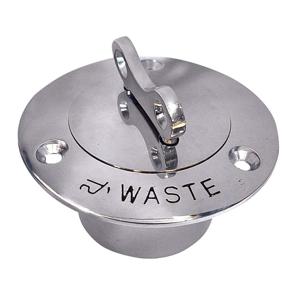Whitecap Qualifies for Free Shipping Whitecap Pipe Deck Fill with Key Waste 1-1/2" Pipe #6034
