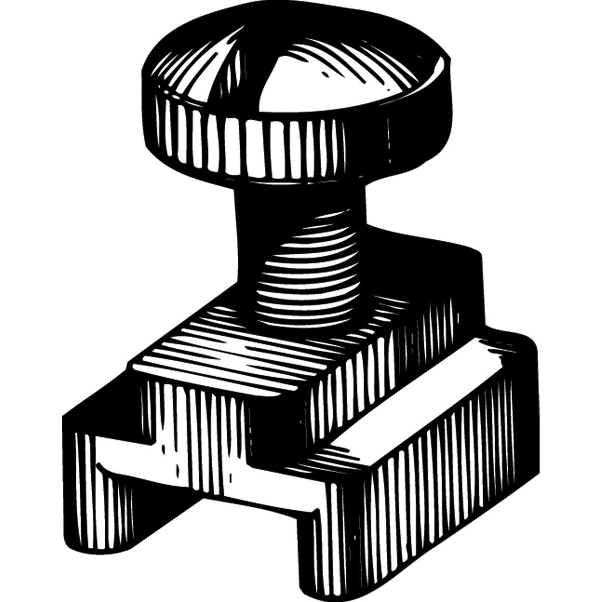 Whitecap Qualifies for Free Shipping Whitecap Slide Lock with Head Screw for .850" #3432BP