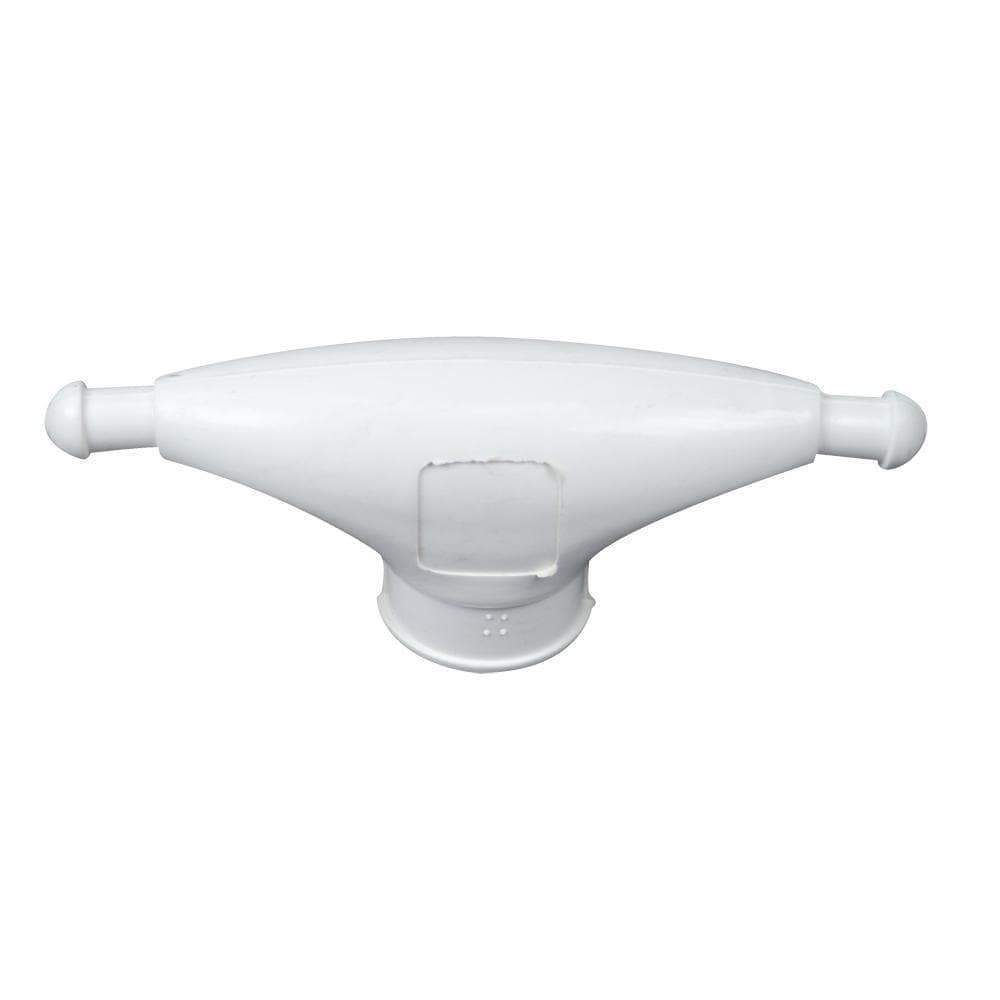 Whitecap Spreader Boot Small White Rubber Pair #S-9202P