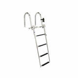 Whitecap Not Qualified for Free Shipping Whitecap SS Folding Pontoon Ladder 4-Step #S-1747