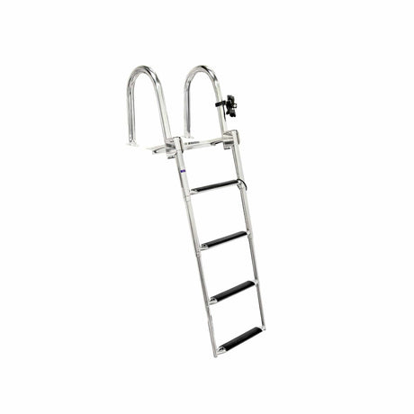Whitecap Not Qualified for Free Shipping Whitecap SS Folding Pontoon Ladder 4-Step #S-1747