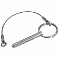 Whitecap Qualifies for Free Shipping Whitecap SS Quick Release Pin & Lanyard #S-1019C