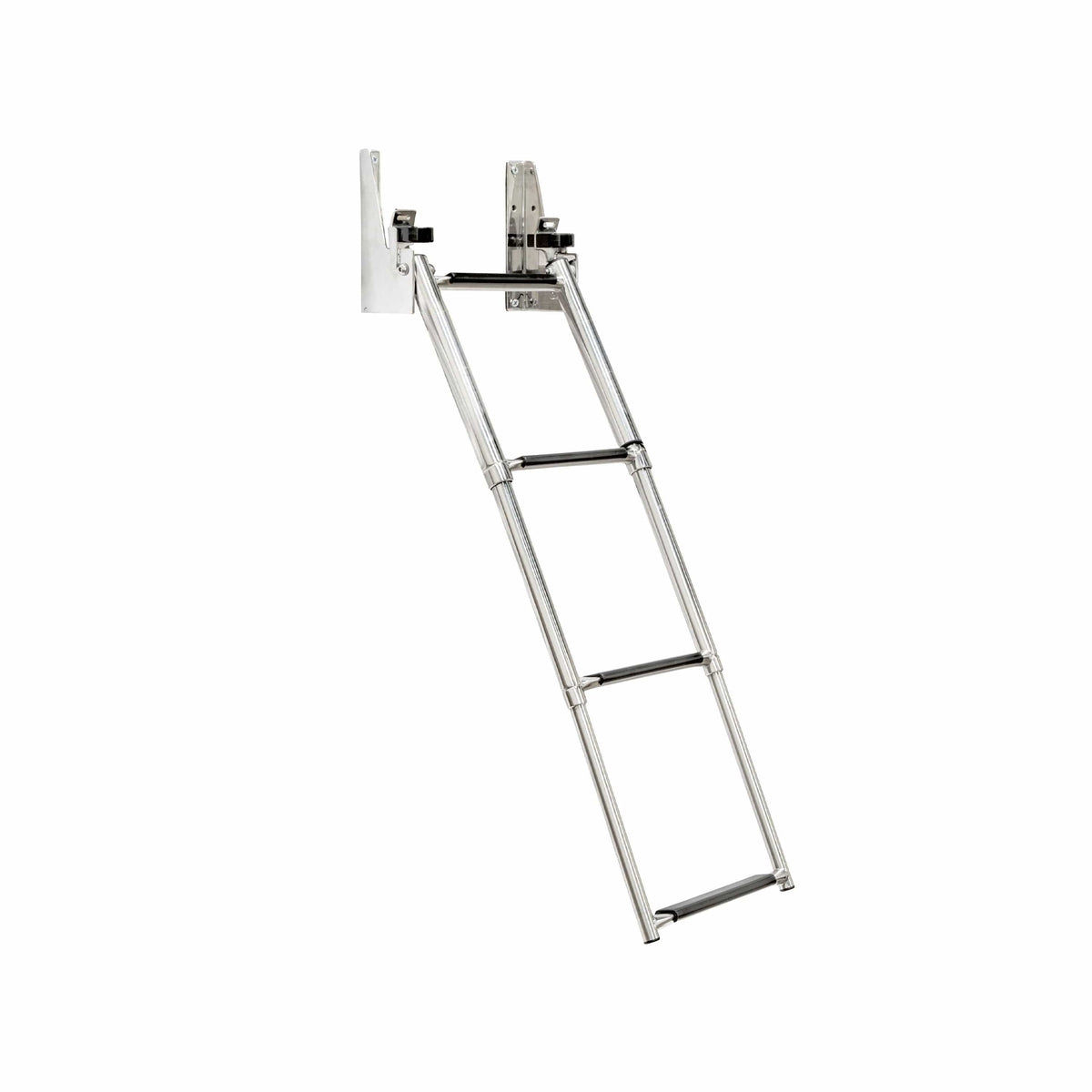 Whitecap Qualifies for Free Shipping Whitecap SS Telescoping Transom Mount Ladder 4-Step #S-1857
