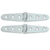 Whitecap Qualifies for Free Shipping Whitecap Strap Hinge 6" L x 1-1/8" W CP Brass Pair #S-605C