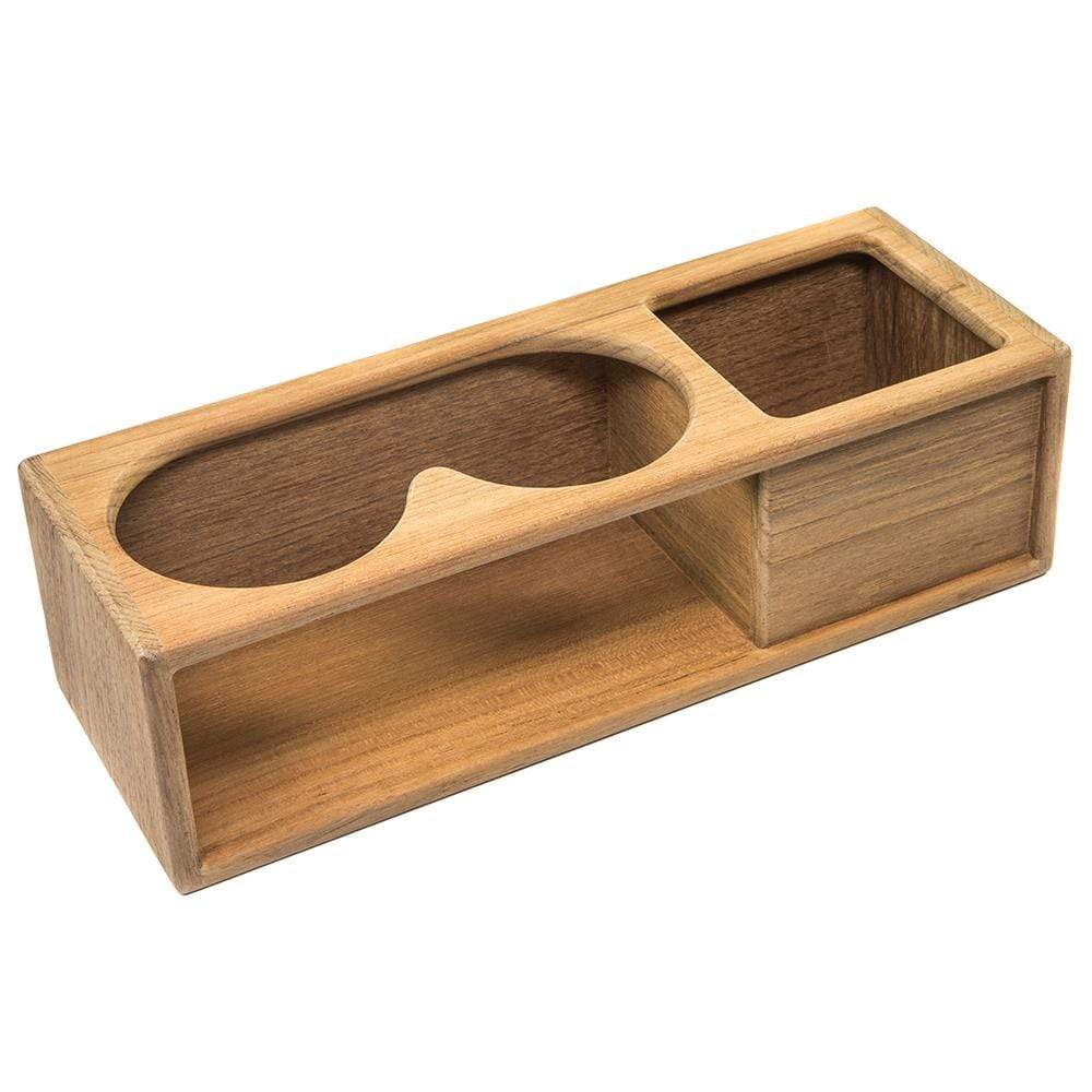Whitecap Teak 2 Insulated Drink/Binocular Rack with Tray #62616