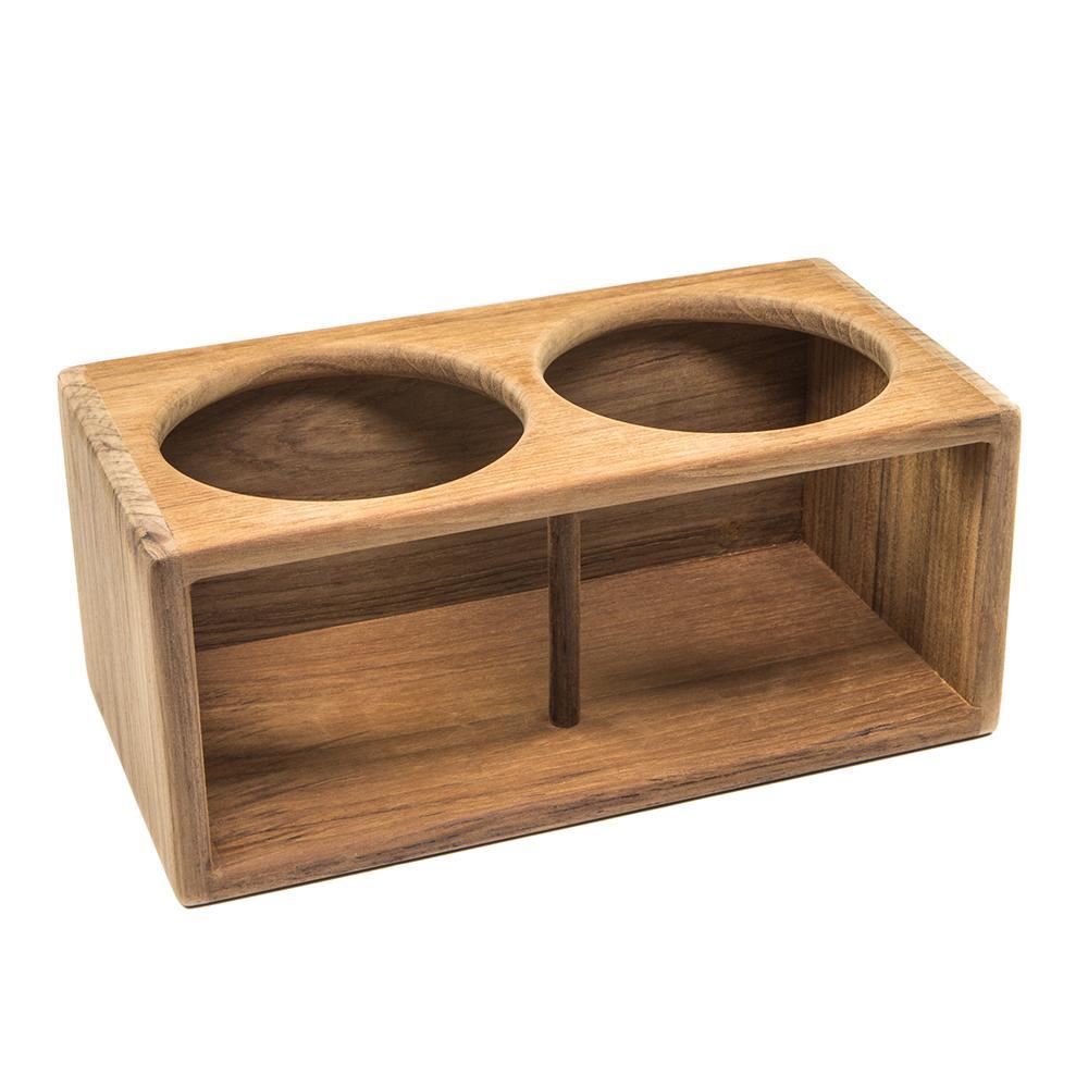 Whitecap Qualifies for Free Shipping Whitecap Teak 2 Insulated Drink Rack #62612