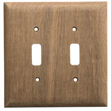 Whitecap Qualifies for Free Shipping Whitecap Teak 2 Toggle Switch Cover Plate #60176