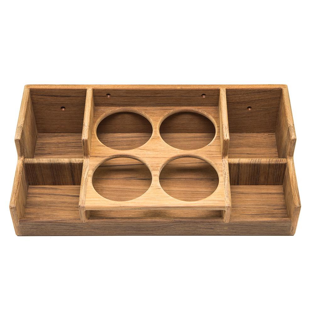 Whitecap Qualifies for Free Shipping Whitecap Teak Bar Rack #62550