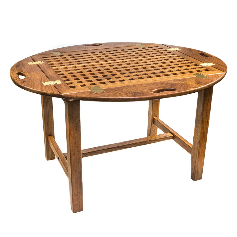 Whitecap Not Qualified for Free Shipping Whitecap Teak Butler's Table #60018