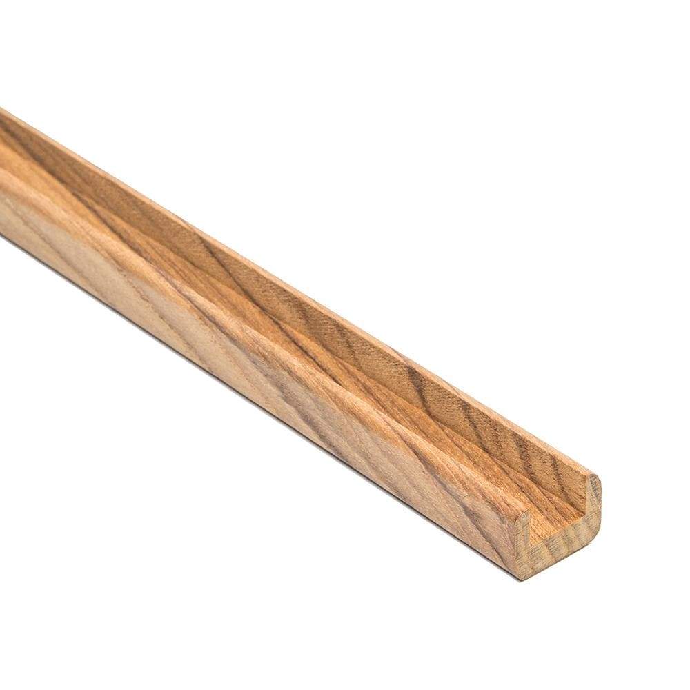Whitecap Teak Cap Molding Large 5' #60840