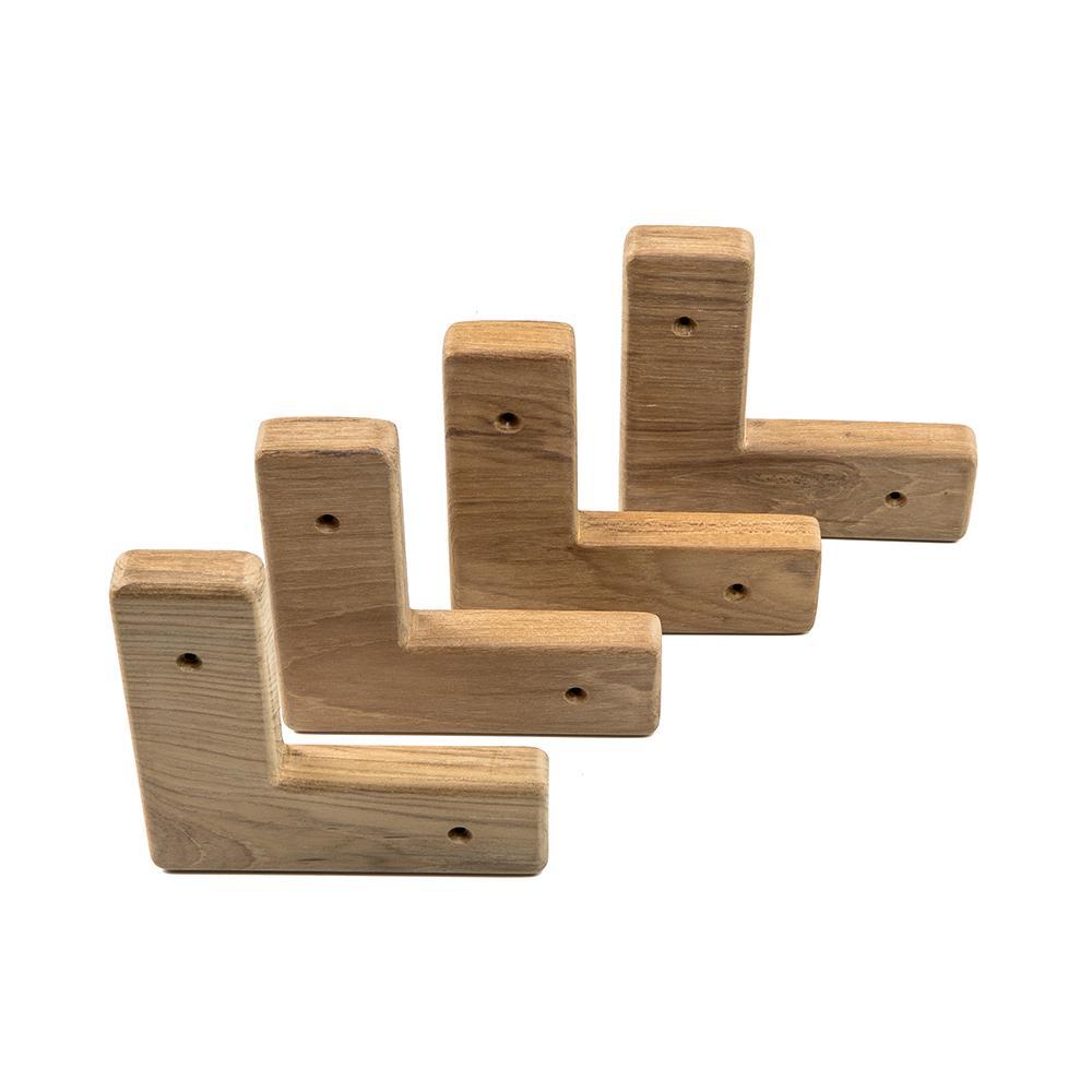 Whitecap Qualifies for Free Shipping Whitecap Teak Cooler/Box Chocks 4-pk #60329