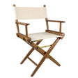 Whitecap Not Qualified for Free Shipping Whitecap Teak Director's Chair with Natural Seat Covers #60044