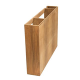 Whitecap Teak Dish/Cup/Paper Towel Rack #62402