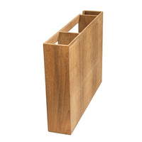 Whitecap Teak Dish/Cup/Paper Towel Rack #62402