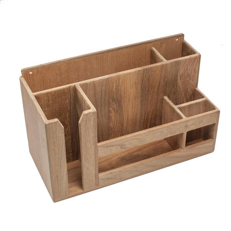 Whitecap Teak Dish/Cup/Utensil Holder #62404