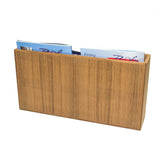 Whitecap Teak Double-Wide Magazine Rack #62508
