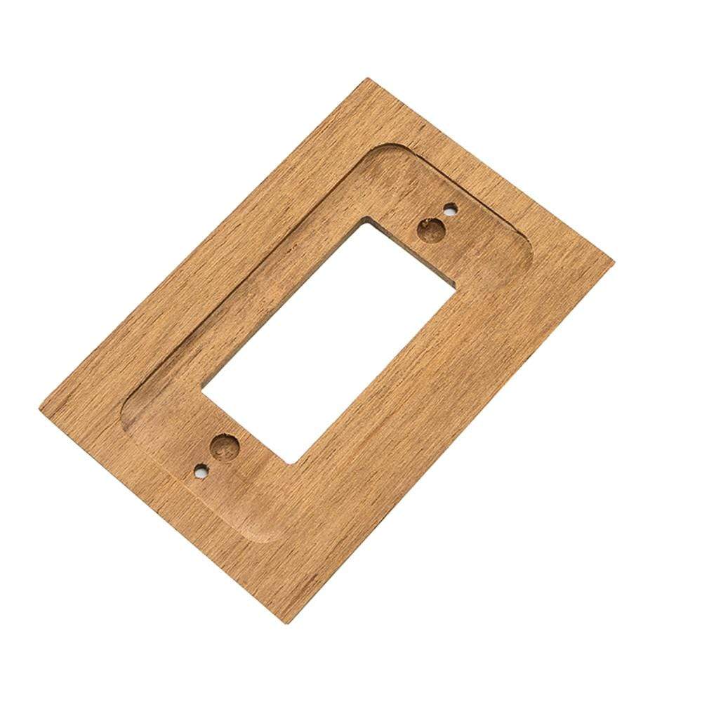 Whitecap Qualifies for Free Shipping Whitecap Teak Ground Fault Outlet Cover #60171