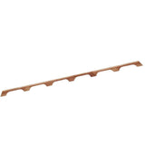 Whitecap Qualifies for Free Shipping Whitecap Teak Handrail 6 Loops 63"L #60110