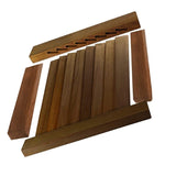 Whitecap Qualifies for Free Shipping Whitecap Teak Louvered Door Top or Bottom Stile #60881