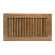 Whitecap Qualifies for Free Shipping Whitecap Teak Louvered Insert 16" H x 9-1/8" W x 3/4" D #60710