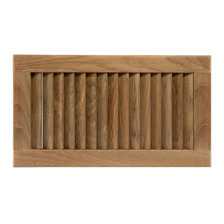 Whitecap Qualifies for Free Shipping Whitecap Teak Louvered Insert 16" H x 9-1/8" W x 3/4" D #60710