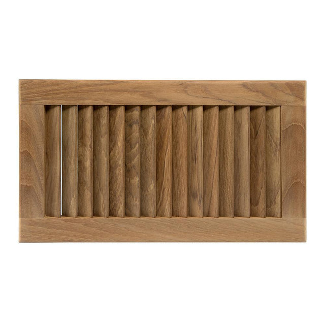 Whitecap Qualifies for Free Shipping Whitecap Teak Louvered Insert 16" H x 9-1/8" W x 3/4" D #60710