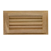 Whitecap Teak Louvered Insert 6-3/8