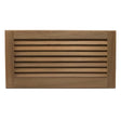 Whitecap Qualifies for Free Shipping Whitecap Teak Louvered Insert 9-3/8" H x 18" W x 3/4" D #60716