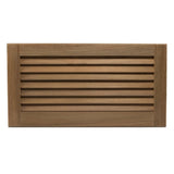Whitecap Qualifies for Free Shipping Whitecap Teak Louvered Insert 9-3/8" H x 18" W x 3/4" D #60716