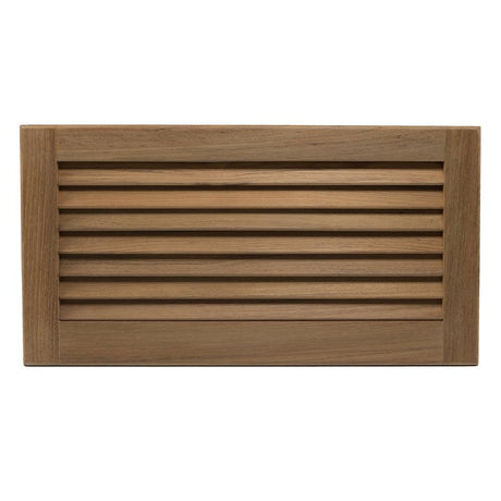 Whitecap Qualifies for Free Shipping Whitecap Teak Louvered Insert 9-3/8" H x 18" W x 3/4" D #60716