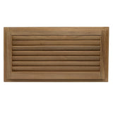 Whitecap Teak Louvered Insert 9-3/8" H x 18" W x 3/4" D #60716