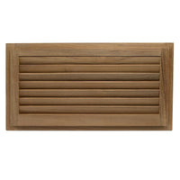 Whitecap Teak Louvered Insert 9-3/8