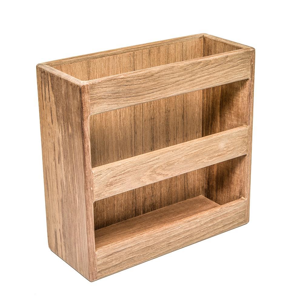 Whitecap Qualifies for Free Shipping Whitecap Teak Magazine/Utility Rack #62504