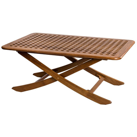 Whitecap Not Qualified for Free Shipping Whitecap Teak Menora Table #63056